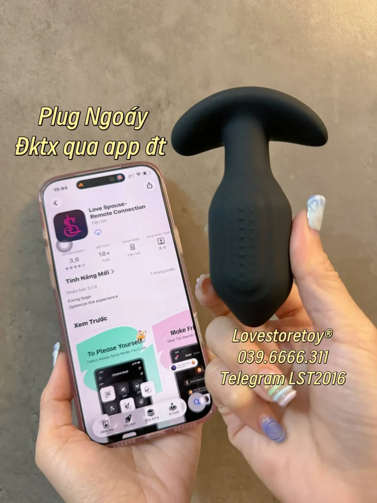 BUTT PLUG RUNG NGOÁY APP