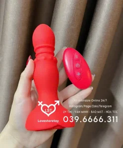 QUE RUNG ROSE ANAL PLUG