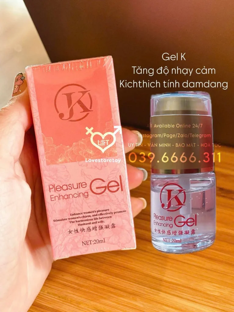 GEL BÔI TRƠN K PLEASURE