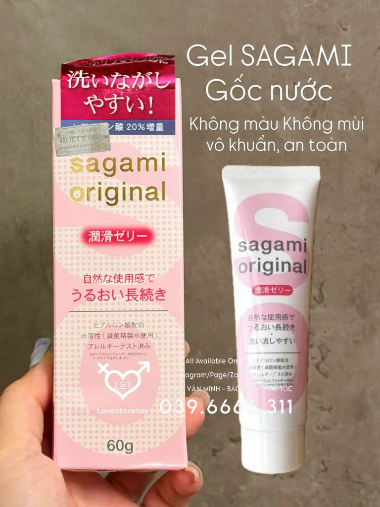 GEL BÔI TRƠN SAGAMI
